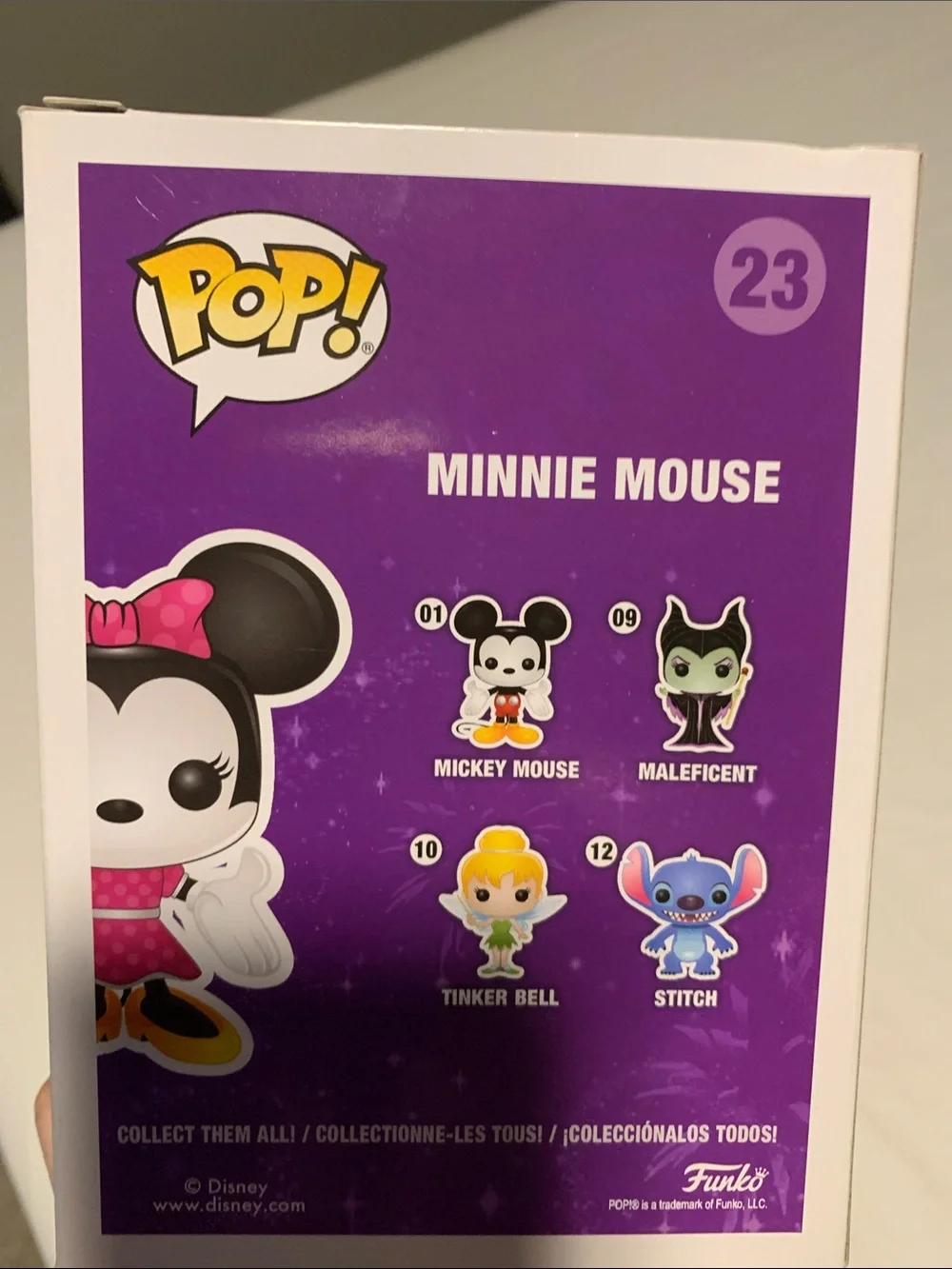 Disney glitter figure sparkling